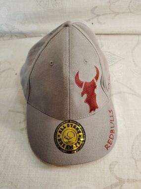 Dream Fit Red Bulls Gray Cap w/ Red Embroidered Logo